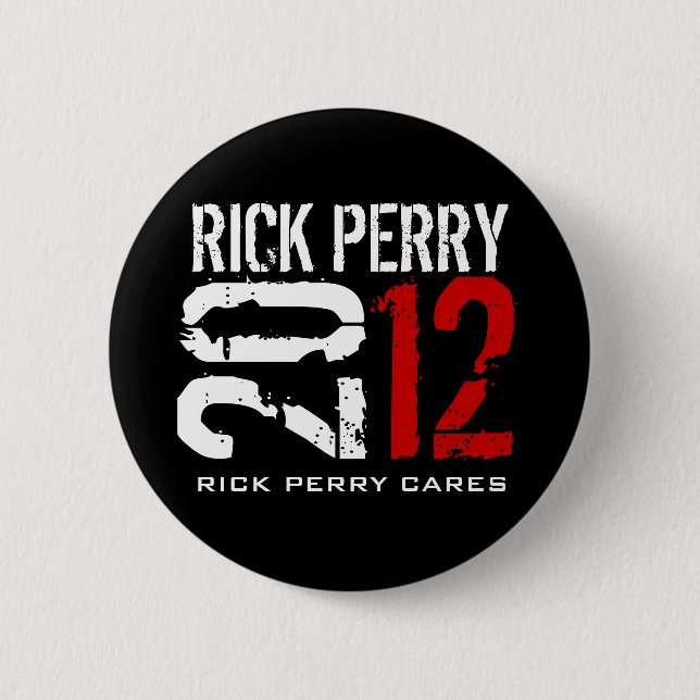Rick Perry 2012 Button (Vorderseite)