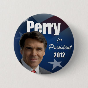 Rick Perry 2012 Button