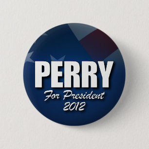 Rick Perry 2012 Button