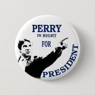 Rick Perry 2012 Button