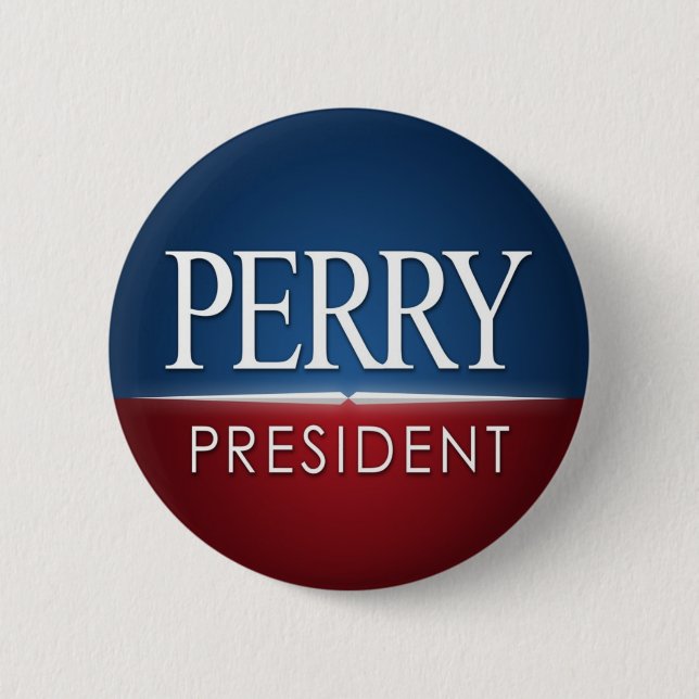 Rick Perry 2012 Button (Vorderseite)