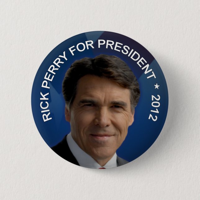 Rick Perry 2012 Button (Vorderseite)