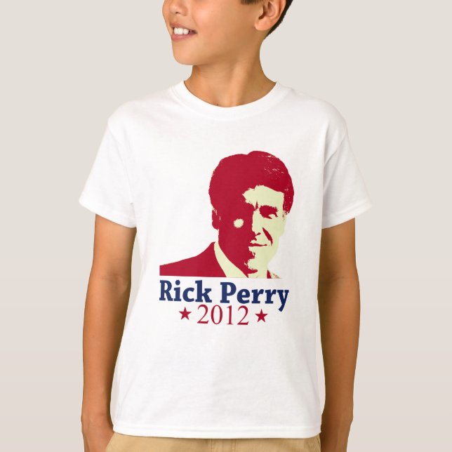 Rick Perry 2012 pour le t-shirt enfant du présiden (Devant)