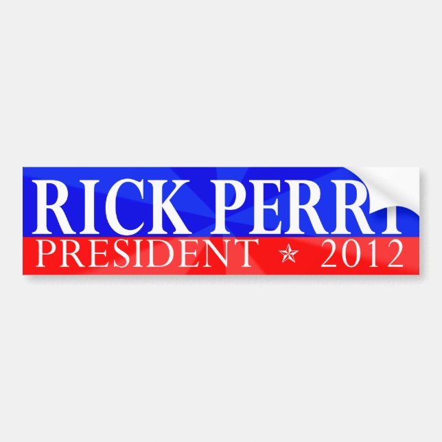 Rick Perry Autoaufkleber (Vorne)