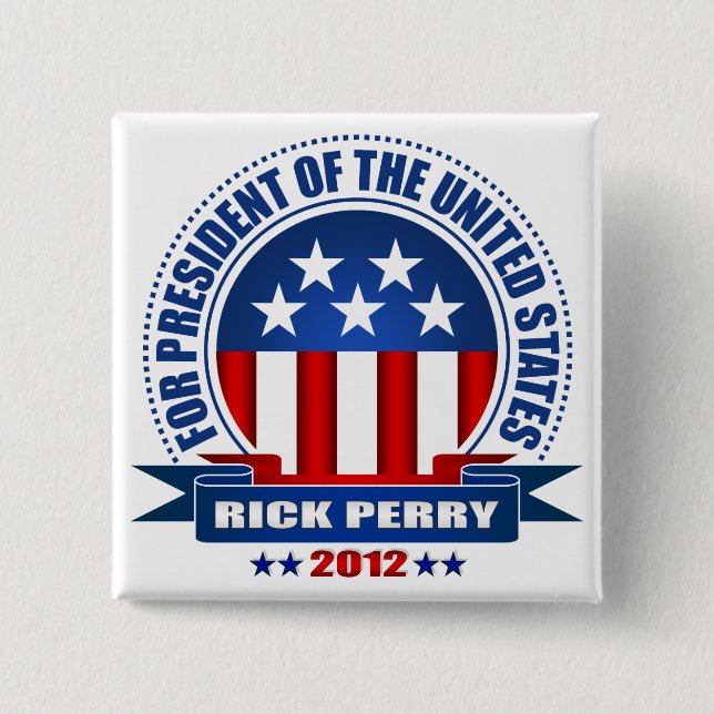Rick Perry Button (Vorderseite)