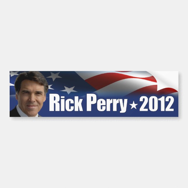 Rick Perry für Präsidenten Autoaufkleber (Vorne)