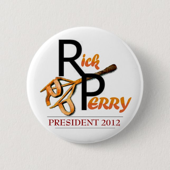 Rick Perry Marke Button (Vorderseite)