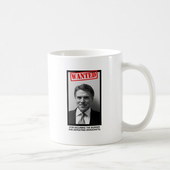 Rick Perry Mugshot Kaffeetasse (Rechts)