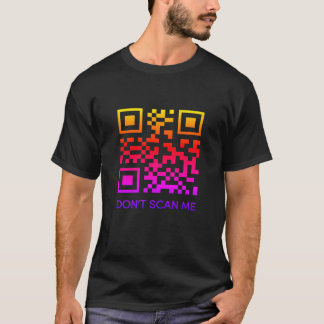 Rick Roll lustiger QR-Scan-Code scannen mich nicht T-Shirt