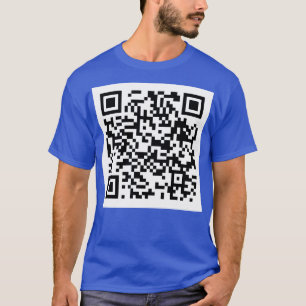 Rick Roll QR Code Kids Long Sleeve TShirt