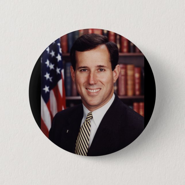 Rick Santorum Button (Vorderseite)
