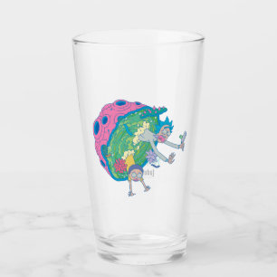 RICK UND MEHR™ Absturz vom infizierten Portal Glas