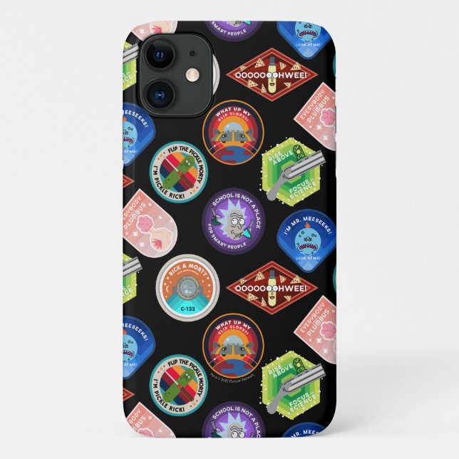 RICK UND MEHR™| Außenraummuster Case-Mate iPhone Hülle (Rückseite)