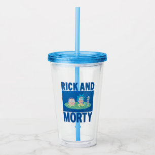 RICK UND MEHR™ Durchqueren des Portals Acryltrinkbecher