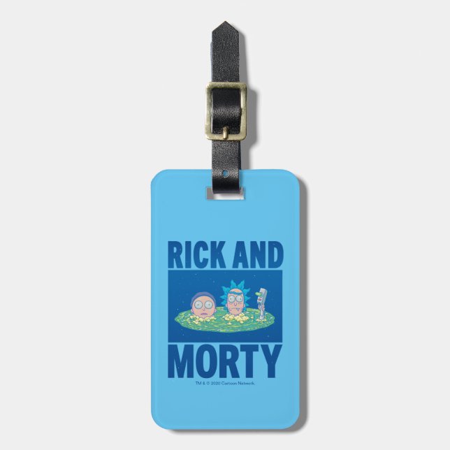 RICK UND MEHR™| Durchqueren des Portals Gepäckanhänger (Vorderseite vertikal)