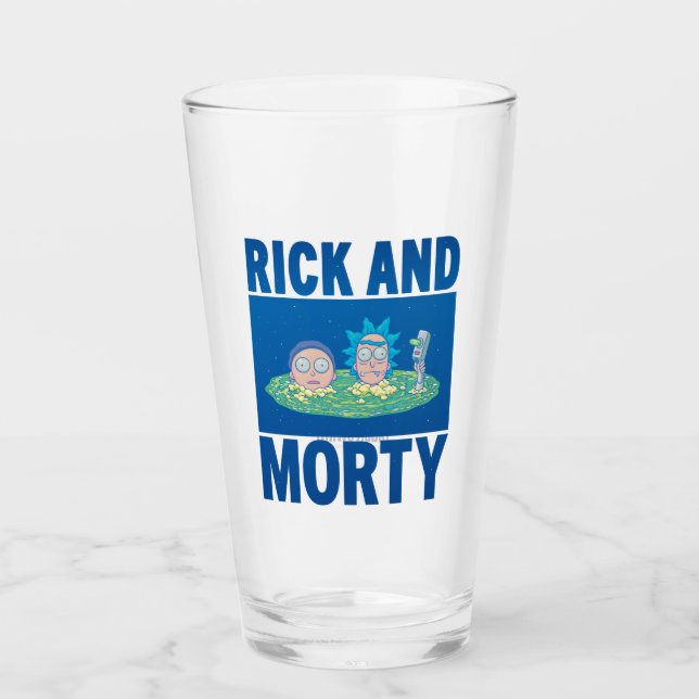 RICK UND MEHR™| Durchqueren des Portals Glas (Vorderseite)