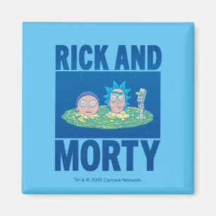 RICK UND MEHR™  Durchqueren des Portals Magnet