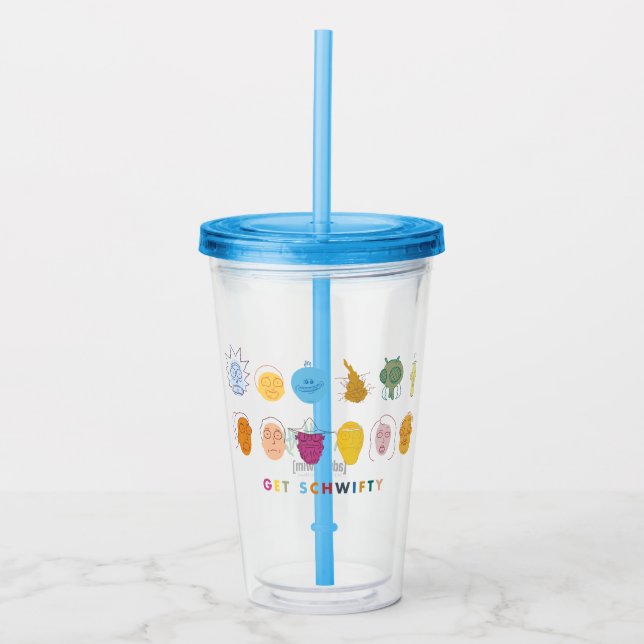RICK UND MEHR™| Get Schwifty Acryltrinkbecher (Vorderseite)