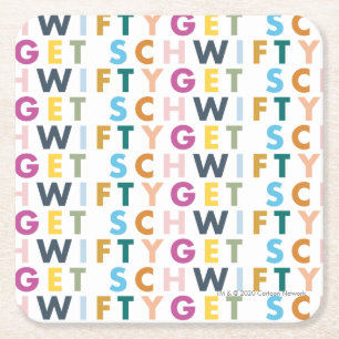 RICK UND MEHR™ Get Schwifty Rechteckiger Pappuntersetzer