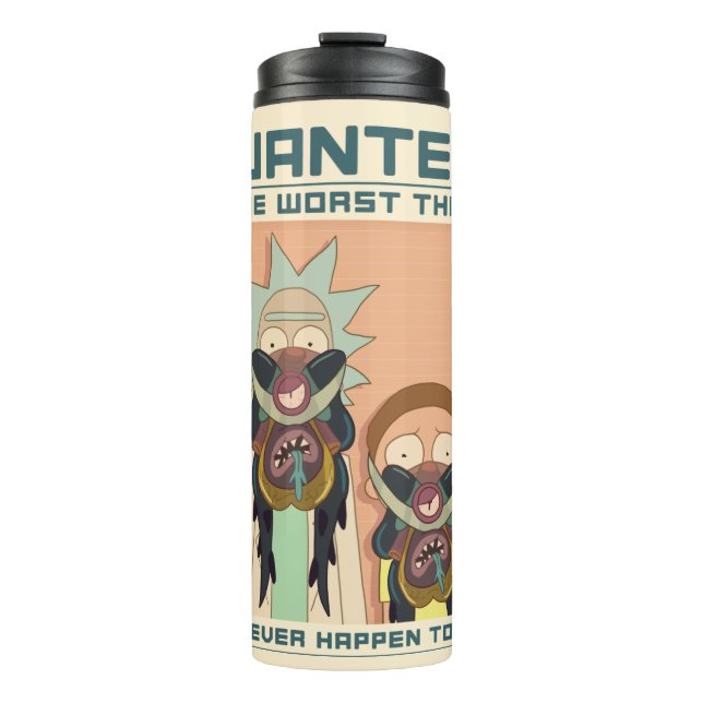 RICK UND MEHR™| Glorzo Gewollt Poster Thermosbecher (Vorderseite)