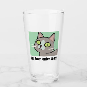 RICK UND MEHR™ Ich komme aus dem Weltraum Glas