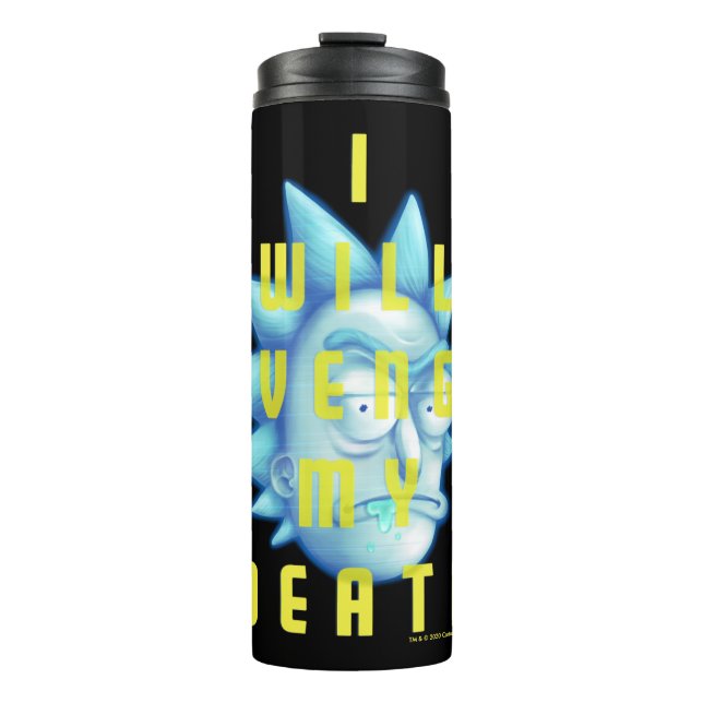 RICK UND MEHR™| Ich werde meinen Tod rächen Thermosbecher (Vorderseite)