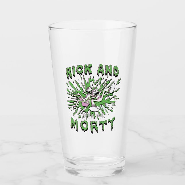 RICK UND MEHR™| In die saure Mehrwertsteuer fallen Glas (Vorderseite)