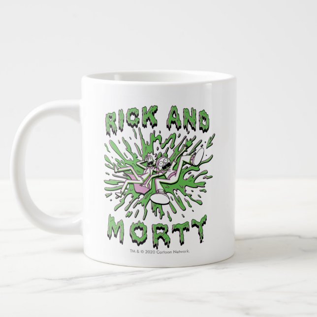 RICK UND MEHR™| In die saure Mehrwertsteuer fallen Jumbo-Tasse (Links)
