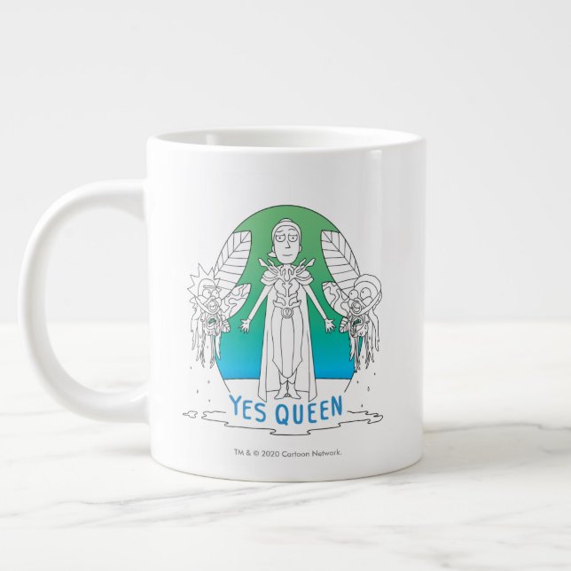 RICK UND MEHR™| Ja Jumbo-Tasse (Links)