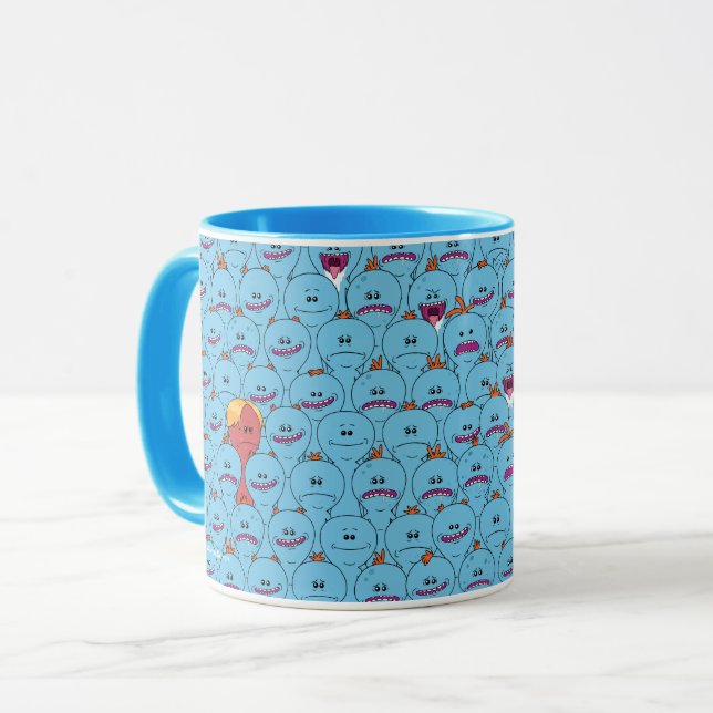 RICK UND MEHR™| Kirkland Herr Meeseeks Tasse (Vorderseite Links)