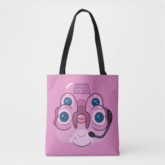 RICK UND MEHR™| MEINE APP NICHT ENTWICKELN TASCHE (Vorderseite)