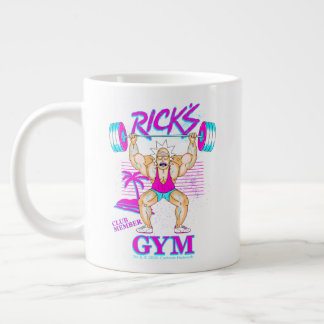 RICK UND MEHR™| Mitglied des Rick's Gym Club Jumbo-Tasse