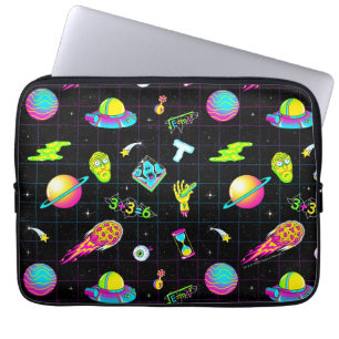 RICK UND MEHR™  Psychedelisches Muster der 3. Sa Laptopschutzhülle
