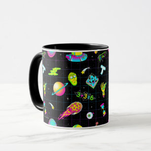 RICK UND MEHR™  Psychedelisches Muster der 3. Sa Tasse