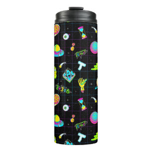 RICK UND MEHR™  Psychedelisches Muster der 3. Sa Thermosbecher