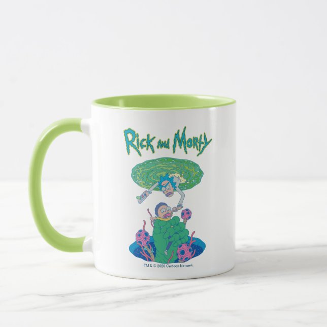 RICK UND MEHR™| Rettung des Portals Tasse (Links)