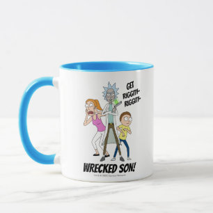 RICK UND MEHR™  Rick, Morty und Sommer Tasse