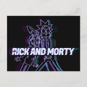 RICK UND MEHR™  Rick und Moral Einladungspostkarte
