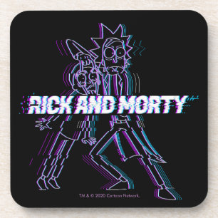 RICK UND MEHR™  Rick und Moral Getränkeuntersetzer