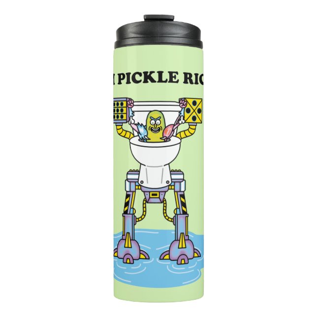 RICK UND MEHR™| Sammelschiff Thermosbecher (Vorderseite)