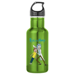 RICK UND MEHR™  Schauen Sie sich das an Edelstahlflasche