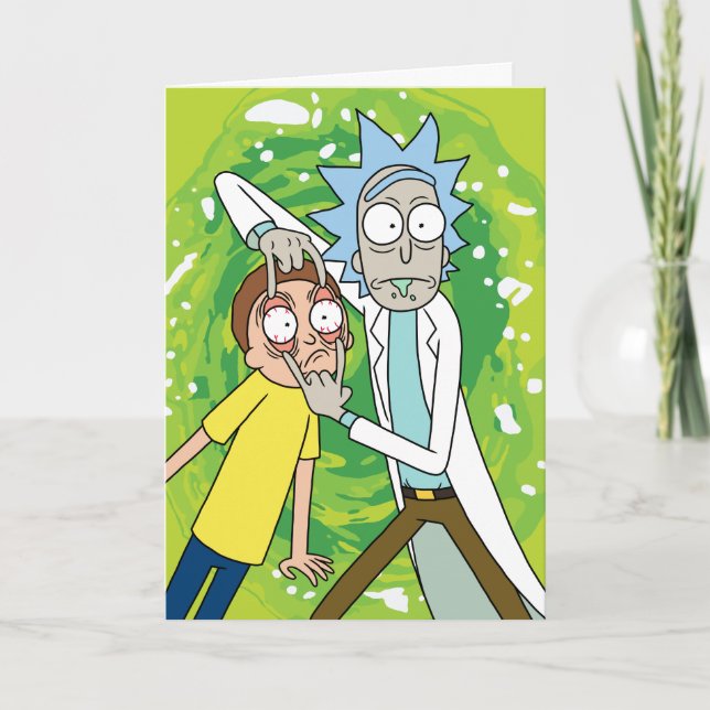 RICK UND MEHR™| Schauen Sie sich das an Karte (Vorderseite)