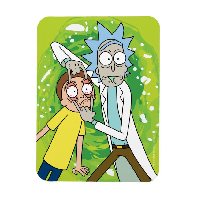 RICK UND MEHR™| Schauen Sie sich das an Magnet (Vertikal)