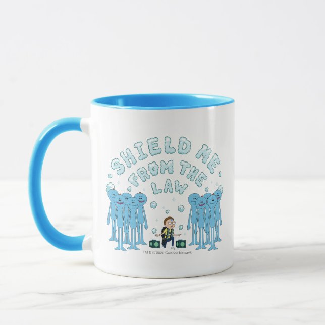 RICK UND MEHR™| Schutz vor dem Gesetz Tasse (Links)