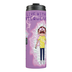 RICK UND MEHR™ Sie leben mit den Folgen Thermosbecher