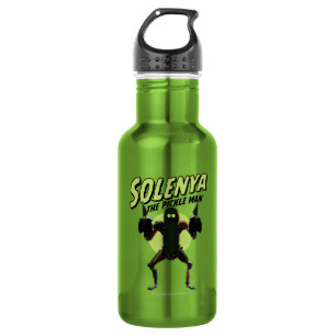 RICK UND MEHR™  Solenya - Der Pickle Man Edelstahlflasche