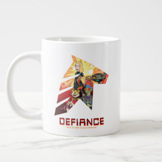 RICK UND MEHR™| Space Beth Defiant Crew Jumbo-Tasse