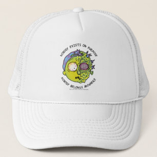 RICK UND MEHR™ Stilisierter Morty Fly Quote Truckerkappe