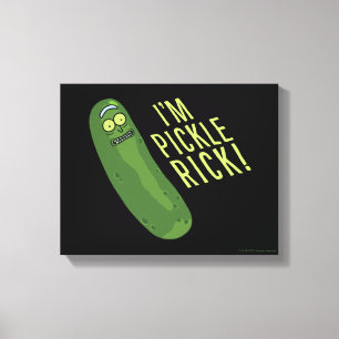 RICK UND MEHR™  Umdreh des Gurtes Leinwanddruck