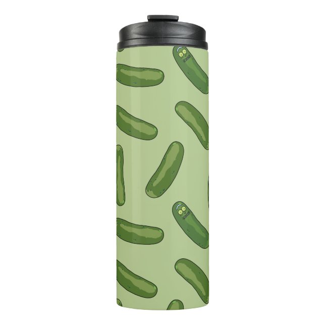 RICK UND MEHR™| Umdreh des Gurtes Thermosbecher (Vorderseite)